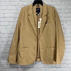 Grayers Khaki Front Two Button Notch Lapel Blazer